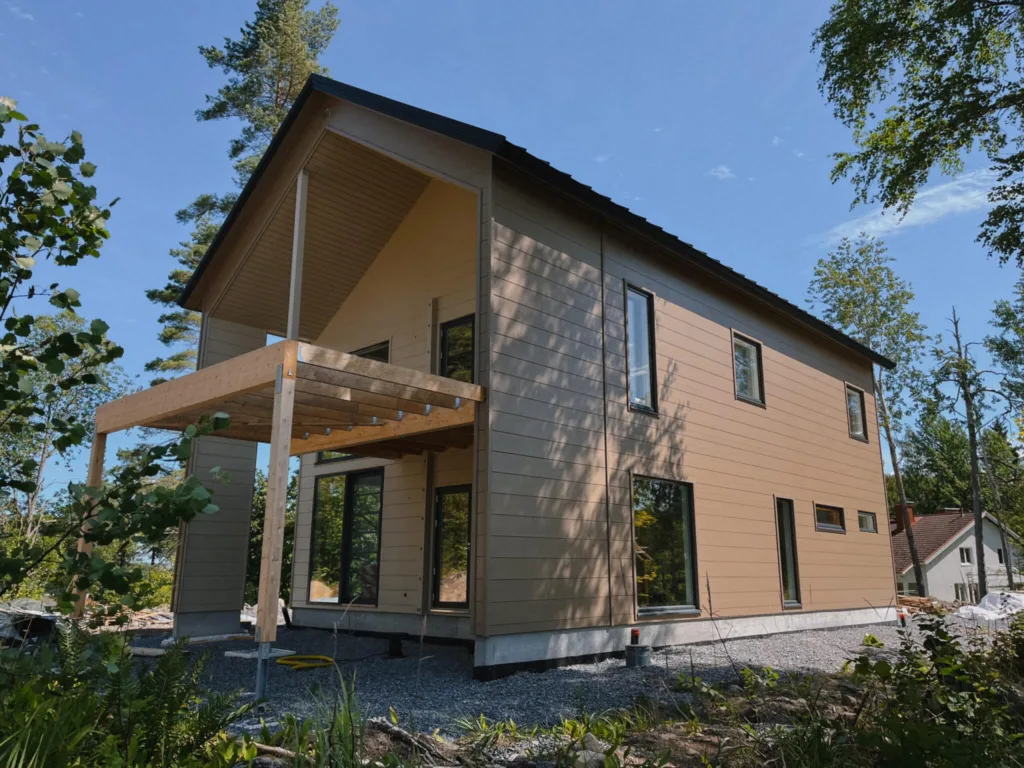 Upea talo sai upean muodonmuutoksen