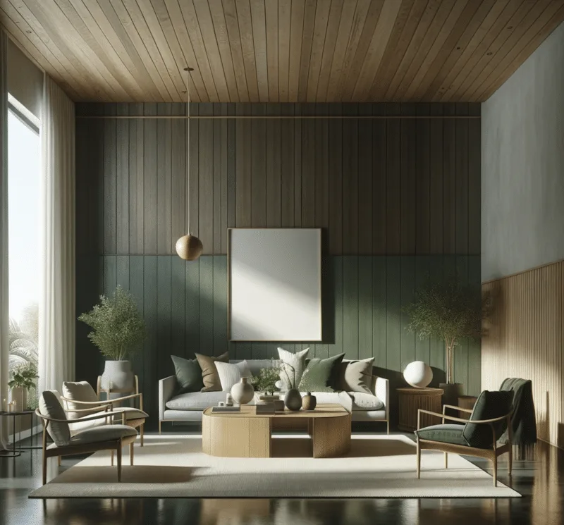 skandinaavinen olohuone