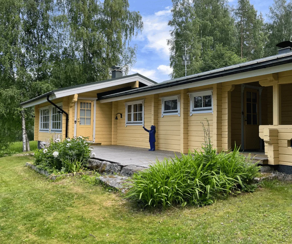 Upea talo sai upean muodonmuutoksen