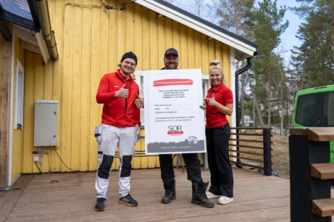 Ulkomaalaus arvonnan voittaja