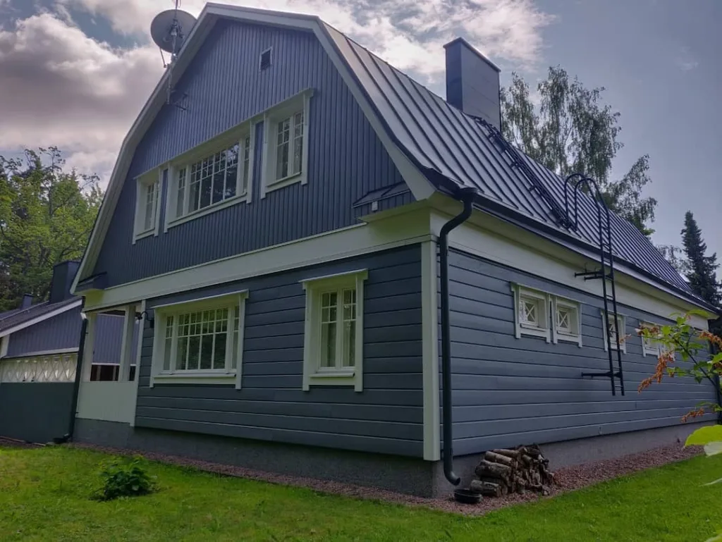 Upea talo sai upean lopputuloksen.