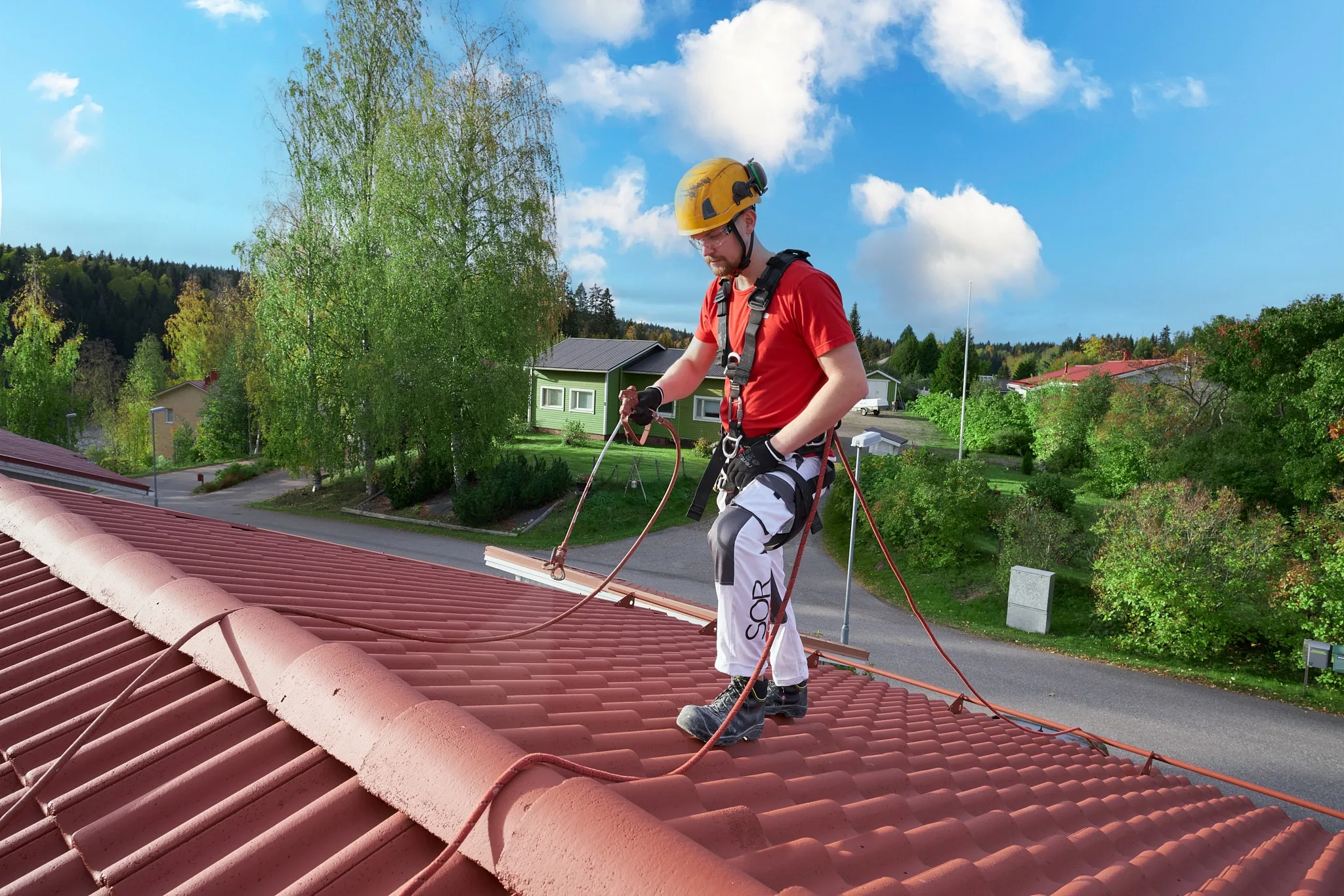 Tiilikaton pinnoitus