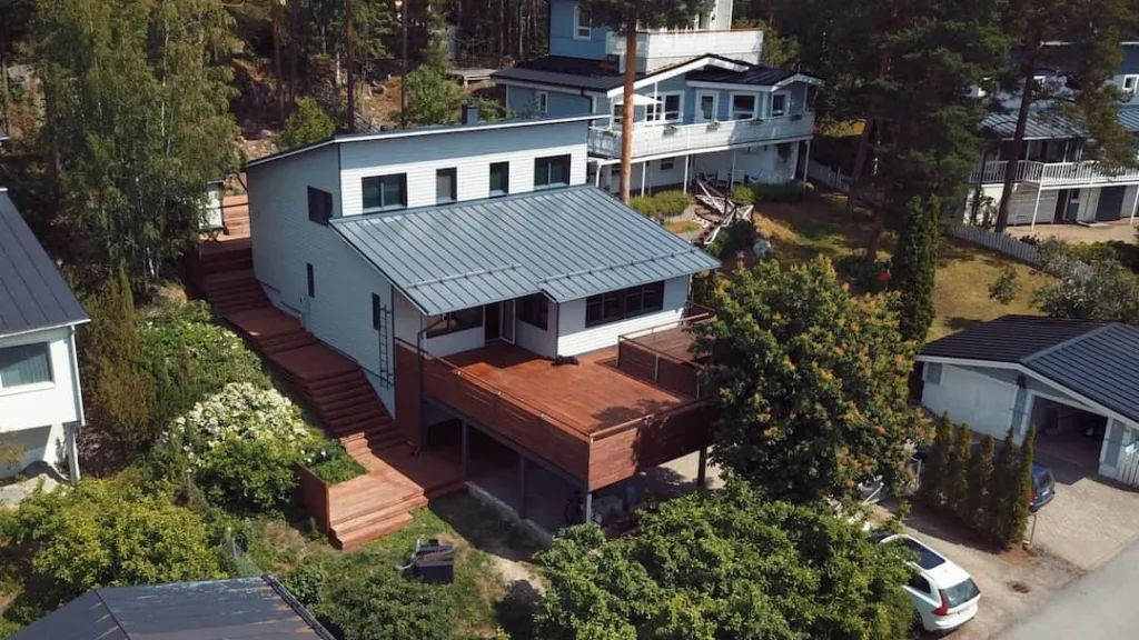 Upea talo sai upean muodonmuutoksen