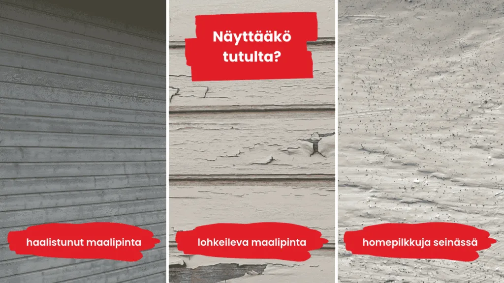 Merkit seinässä millon pitää maalata