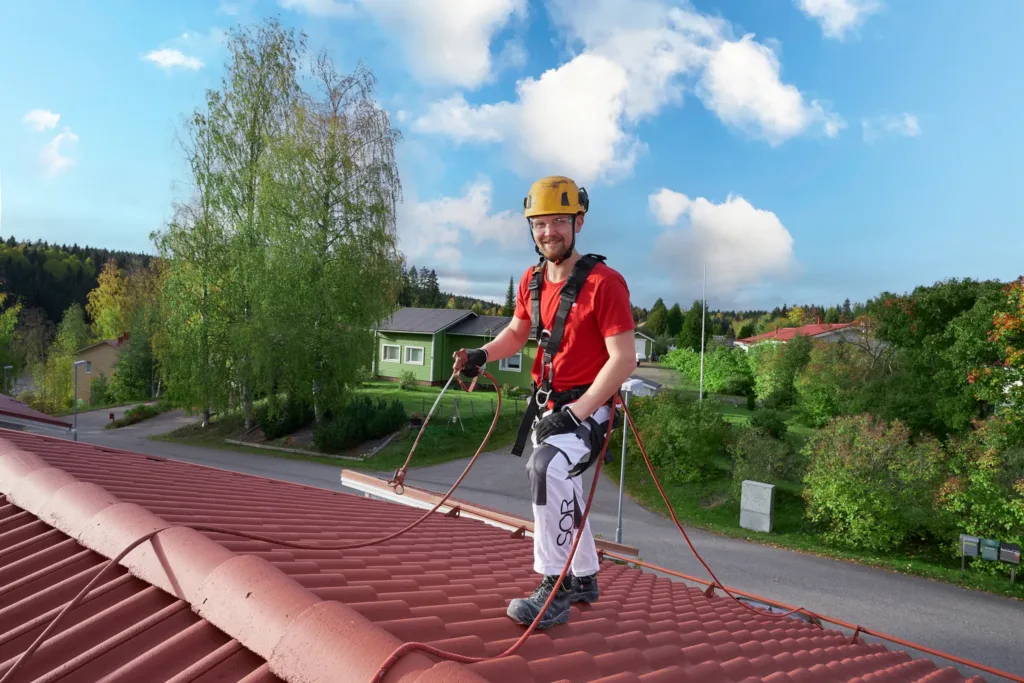 Tiilikaton pinnoitus Sorcolor