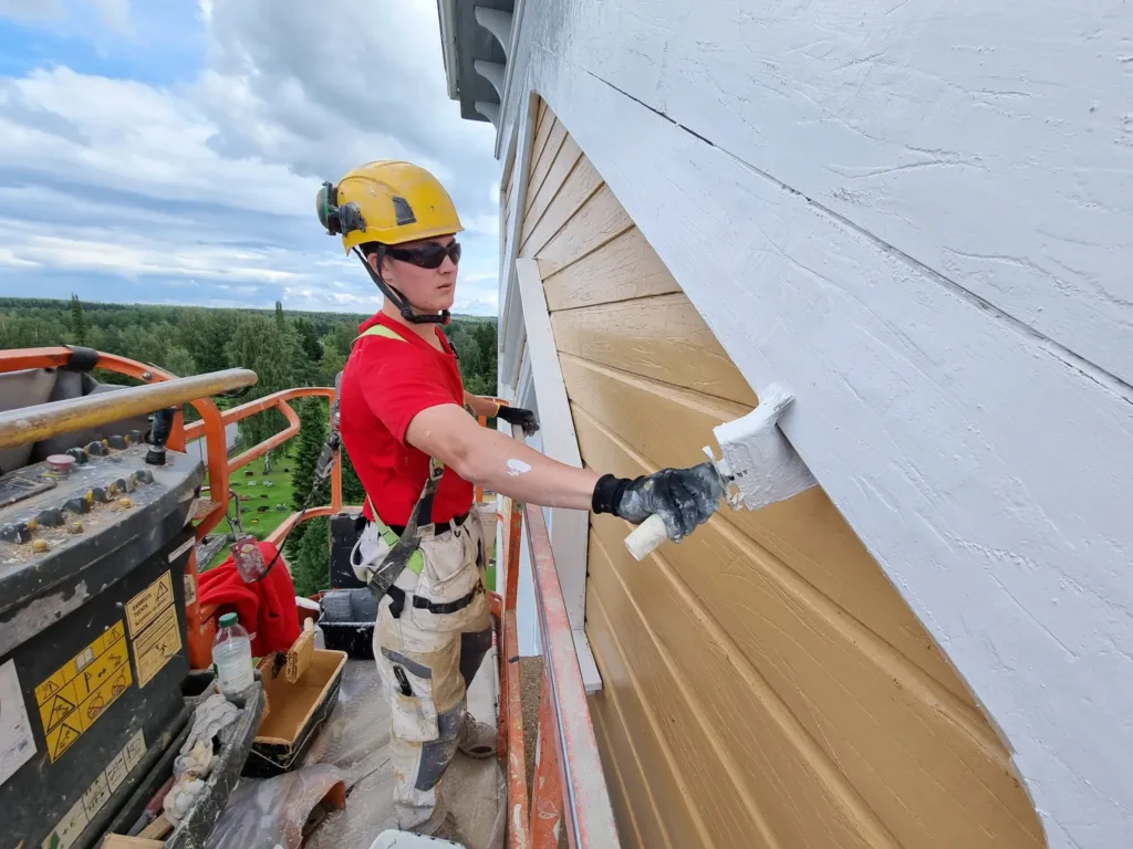 Suurkohteiden tasoitus ja maalaustyöt