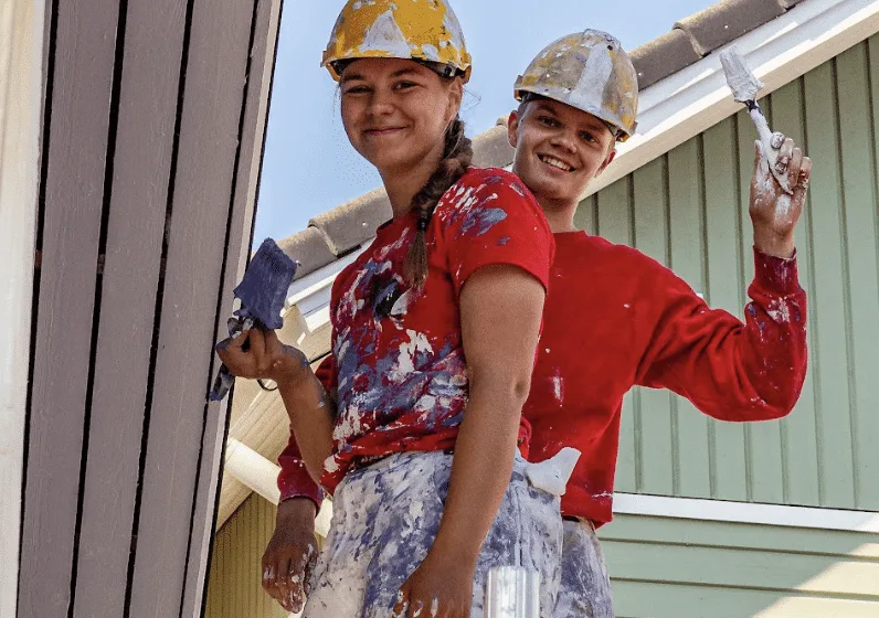 Sorcolor talon huoltomaalaus